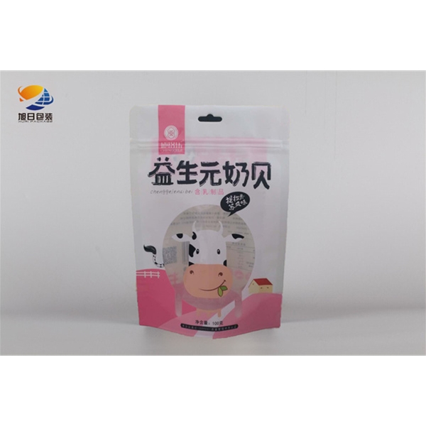 奶片自立拉鏈袋