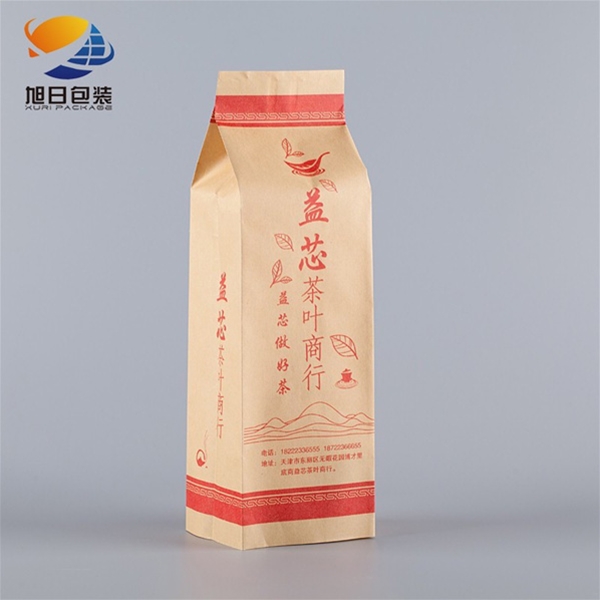 茶葉折邊背封袋